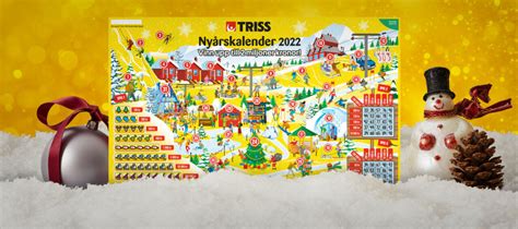 Triss jullotter och adventskalender online .